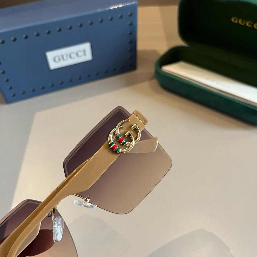 Gucci-new fashionable and versatile minimalist sunglasses