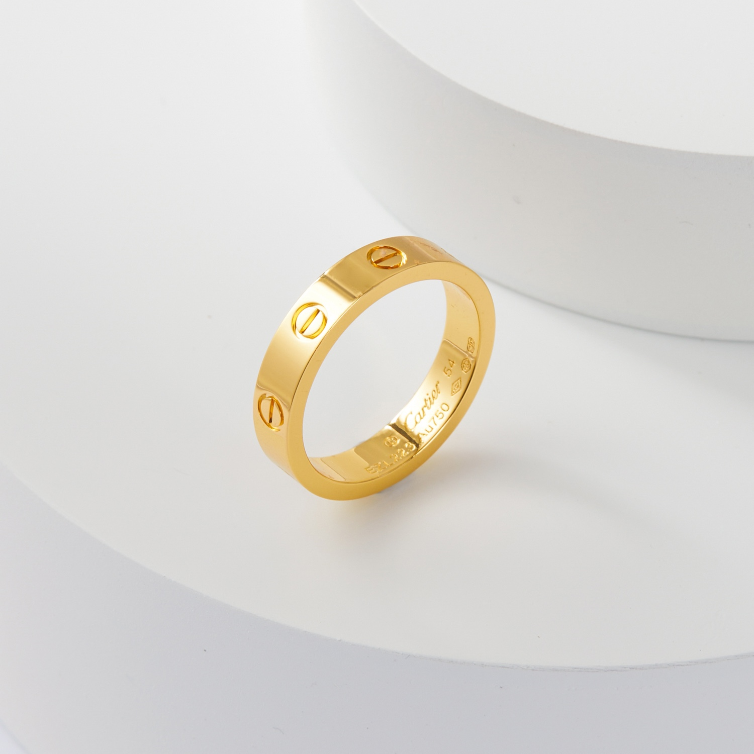 Cartier - Single Diamond Narrow Edition Screw Ring