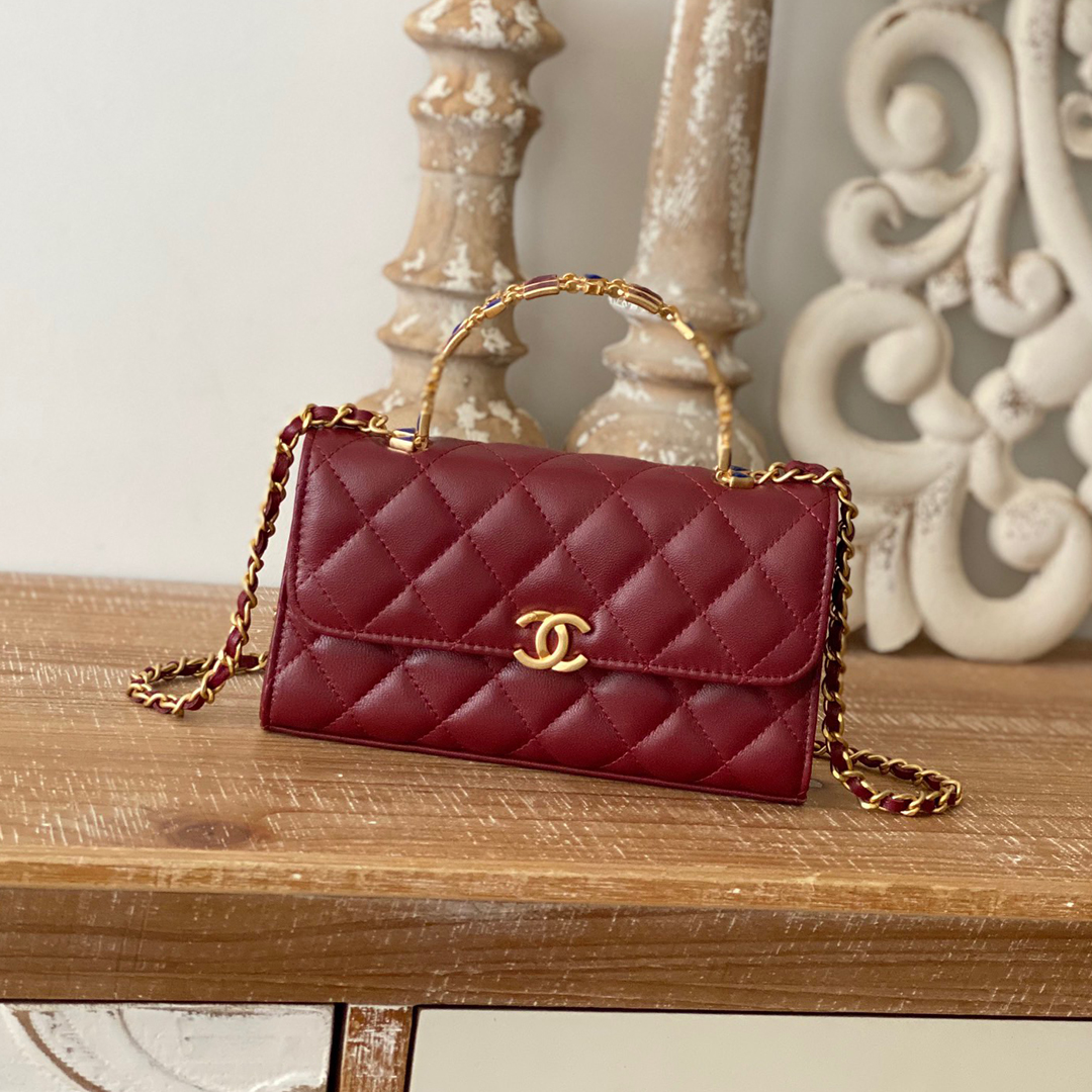 Chanel-Kelly Enamel Chain Bag-Long Bag