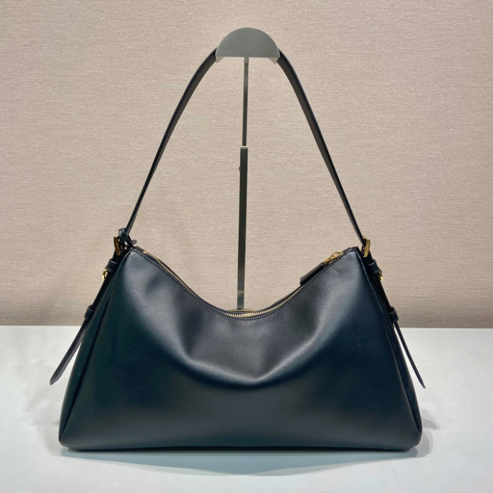 Prada-Hobo Full Leather Underarm Shoulder Bag