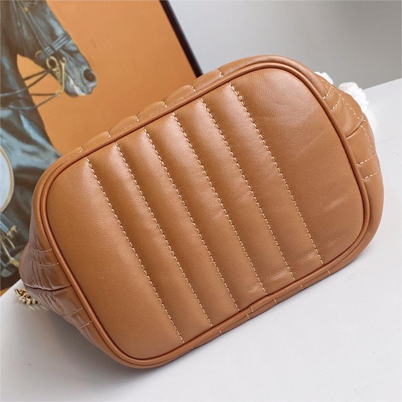 Burberry-Quilted Lola Bucket Bag