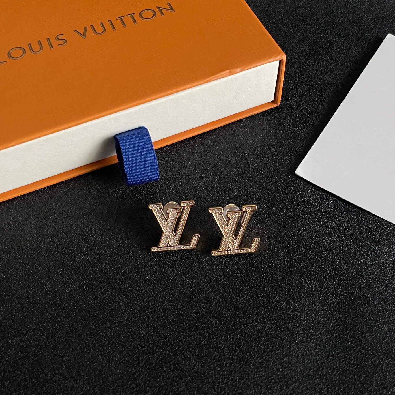 LV - Full Diamond Earstuds