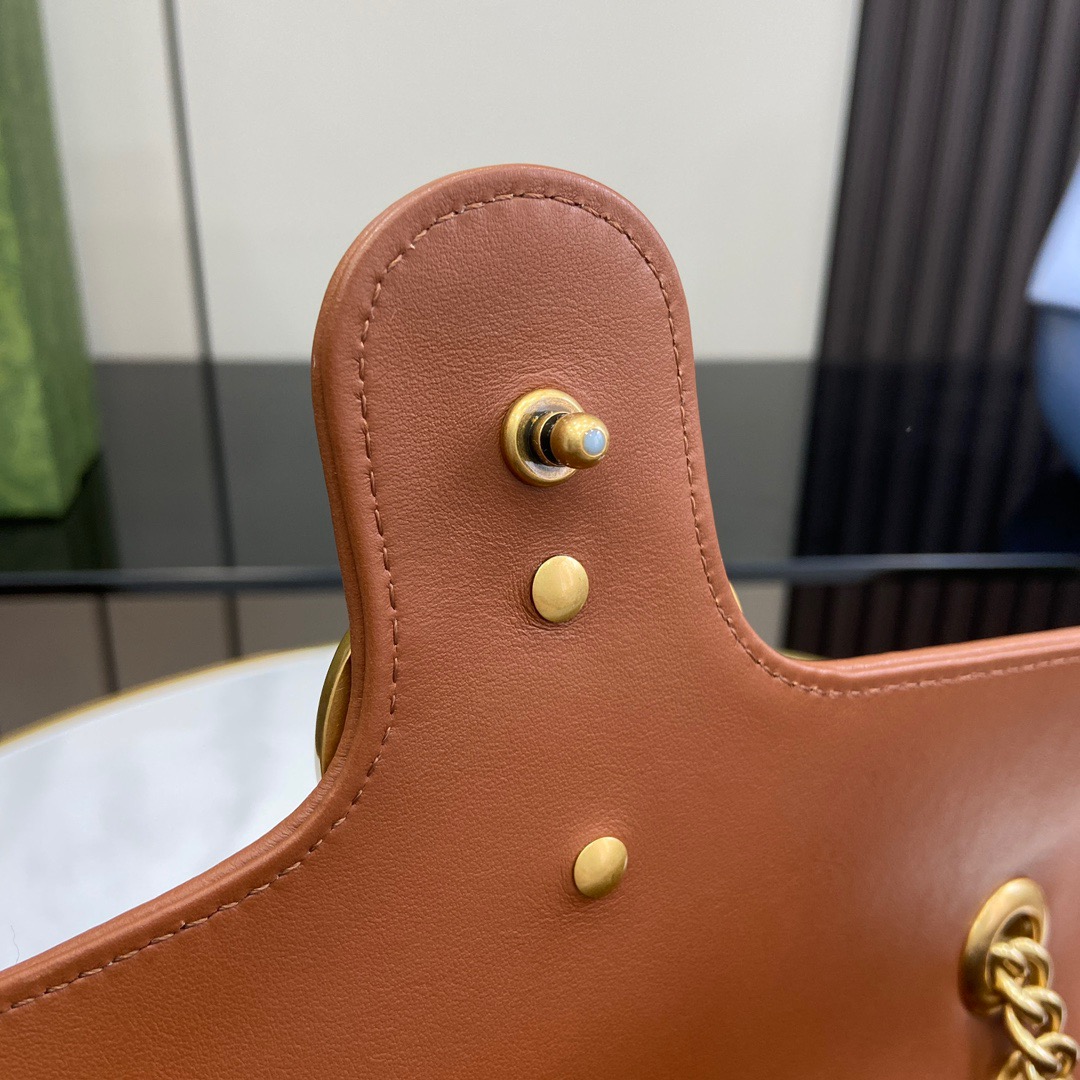 GUCCI-Marmont Series Cowboy Small Shoulder Backpack