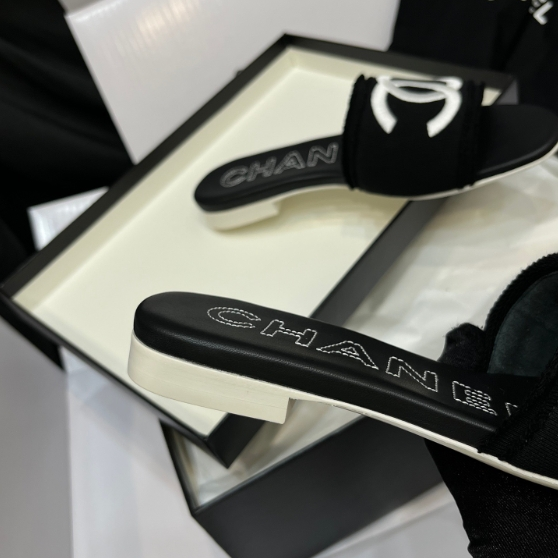 Chanel-Flat Bottomed Slippers