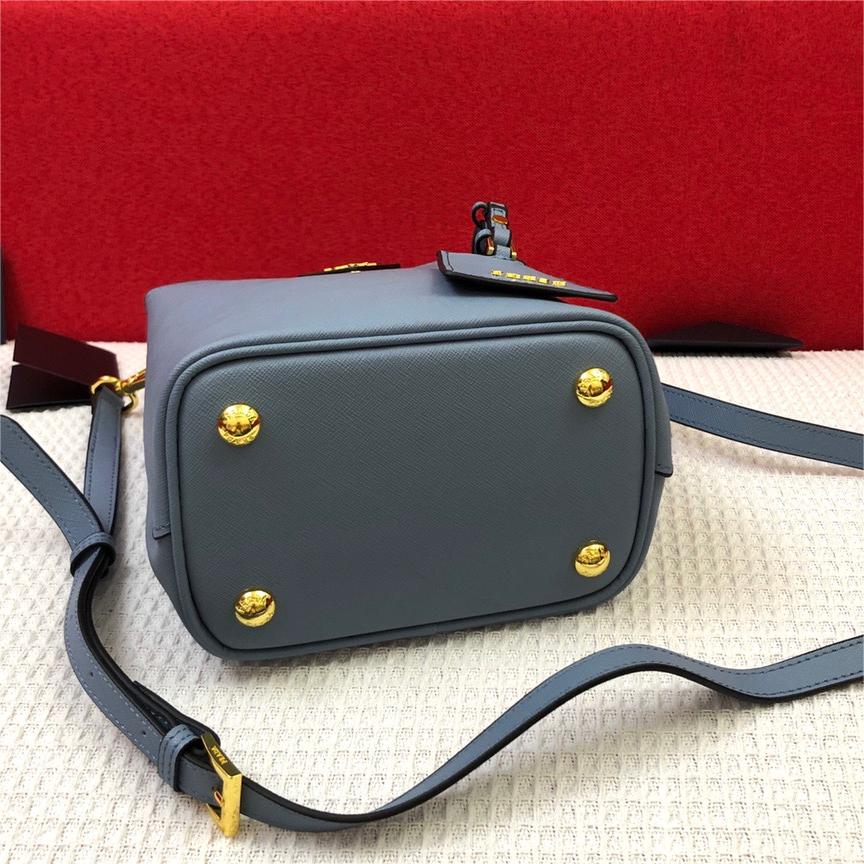 Prada-Double Safiano Cross Pattern Handbag