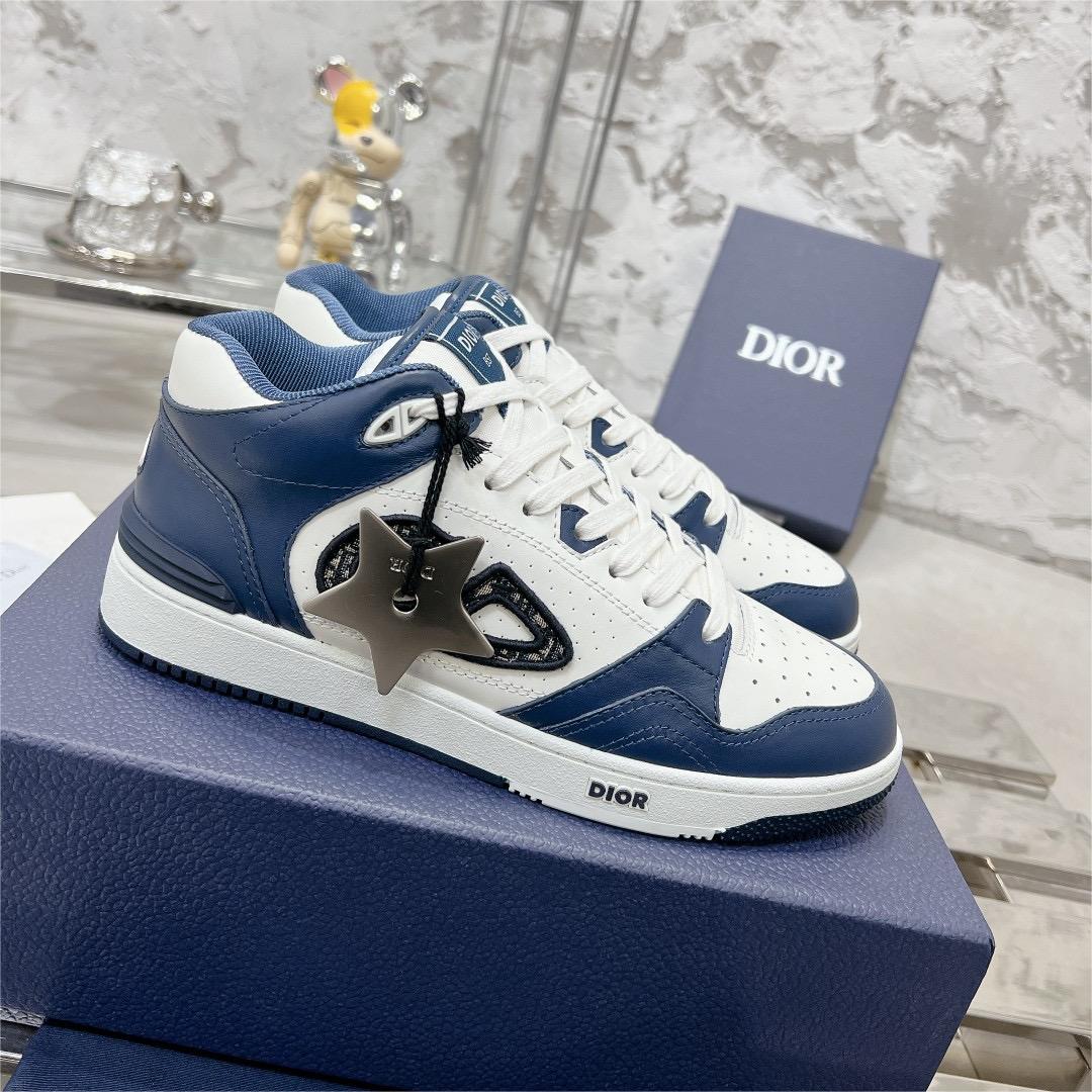 Dior-Oblique distressed fabric