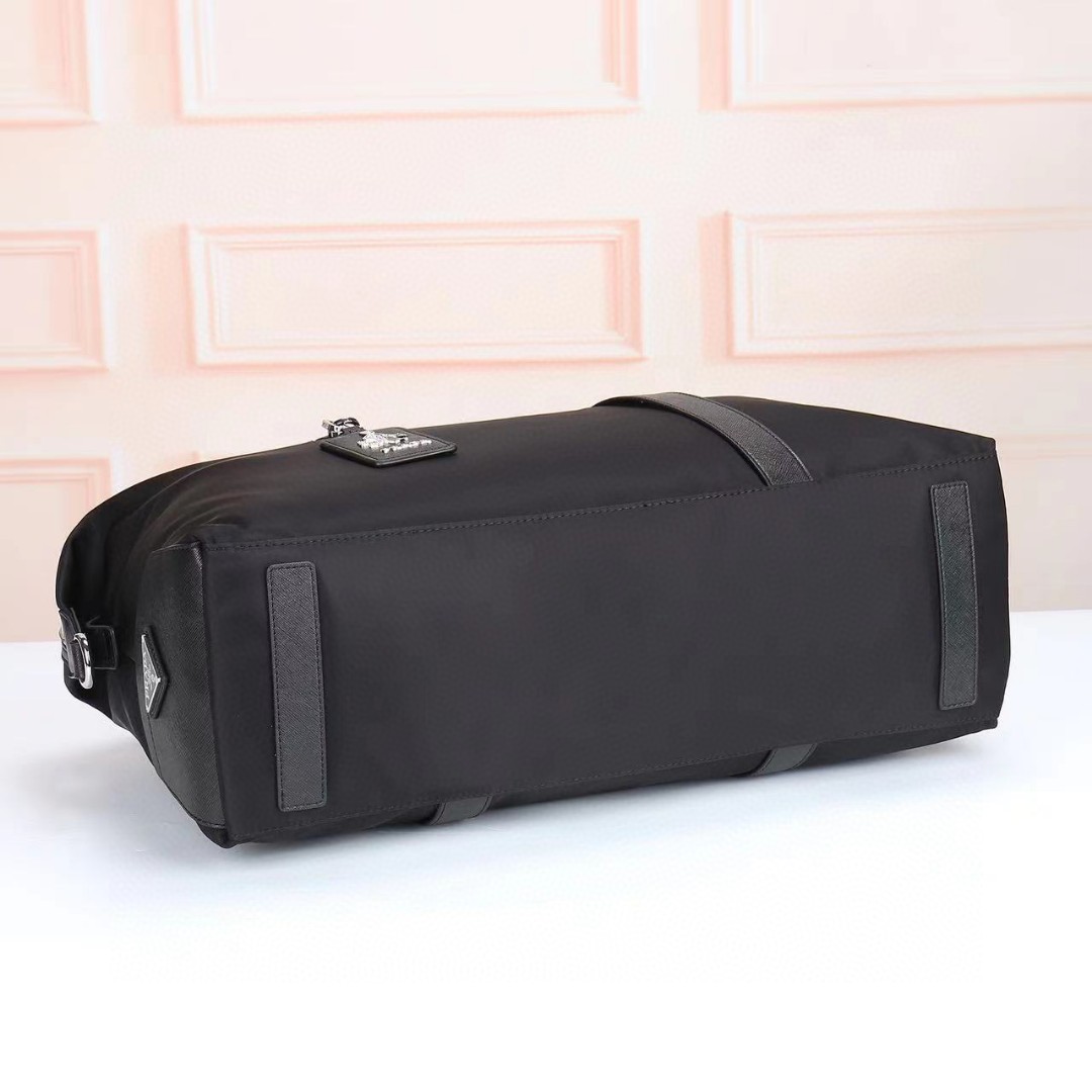 Prada-Oxford cloth short distance travel bag
