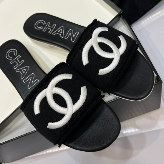 Chanel-Flat Bottomed Slippers