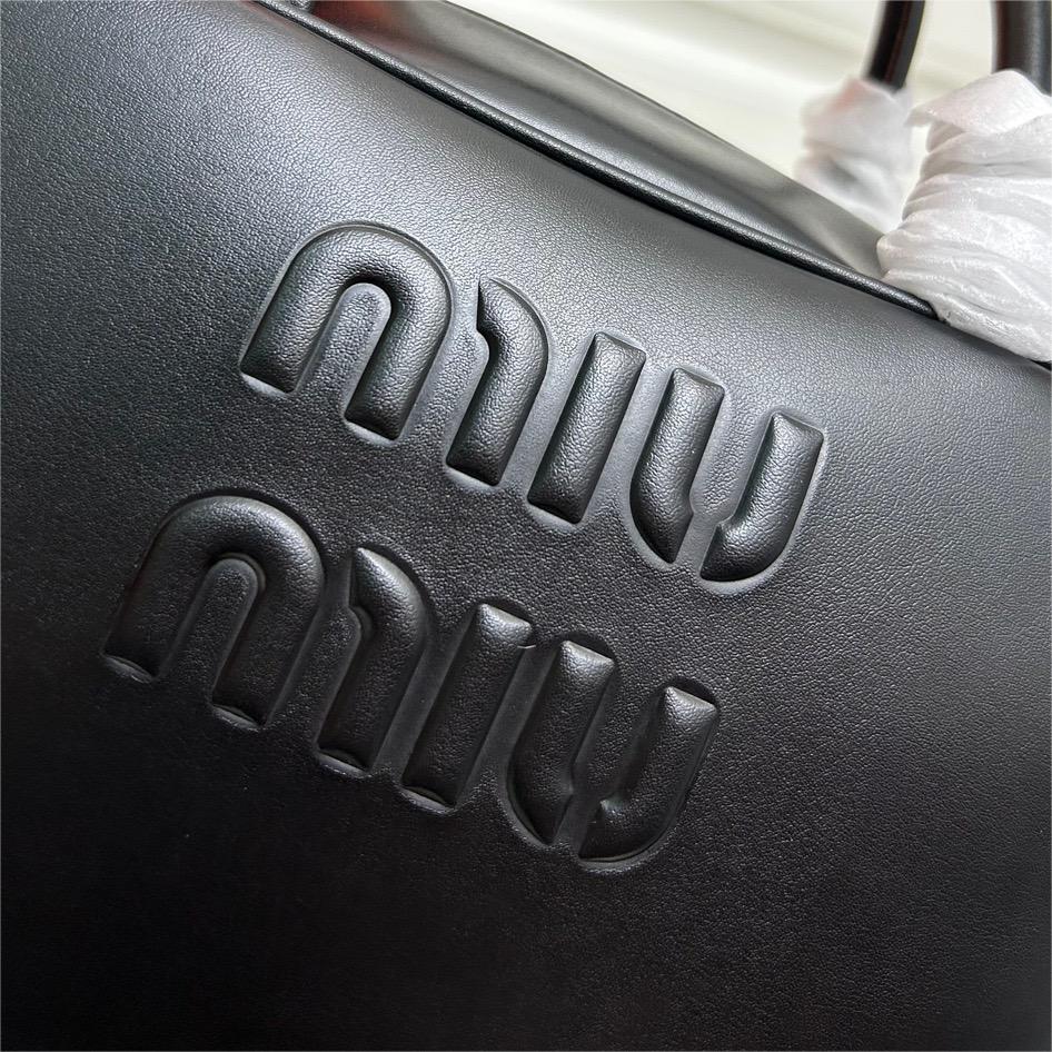 MiuMiu-bowling briefcase