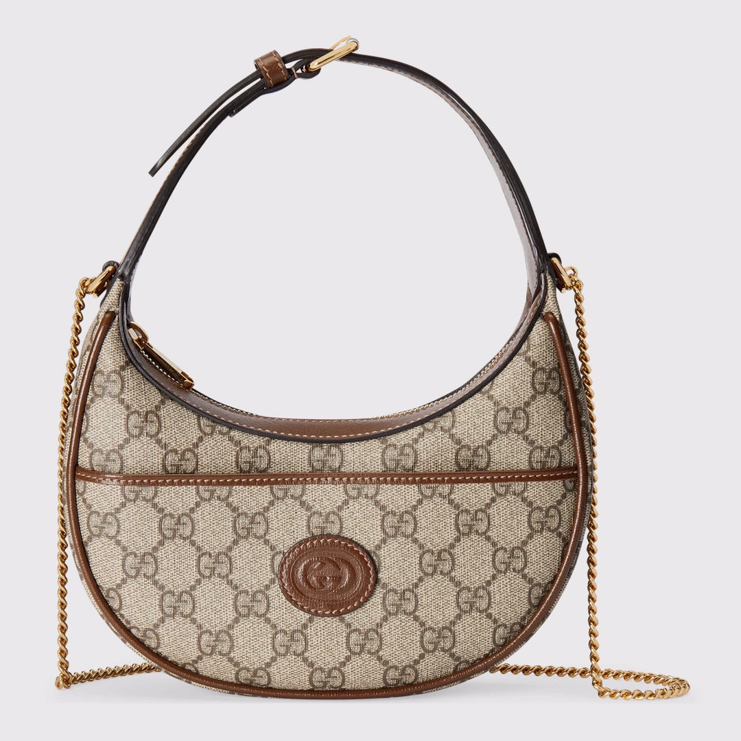 Gucci-Half moon shaped mini bag