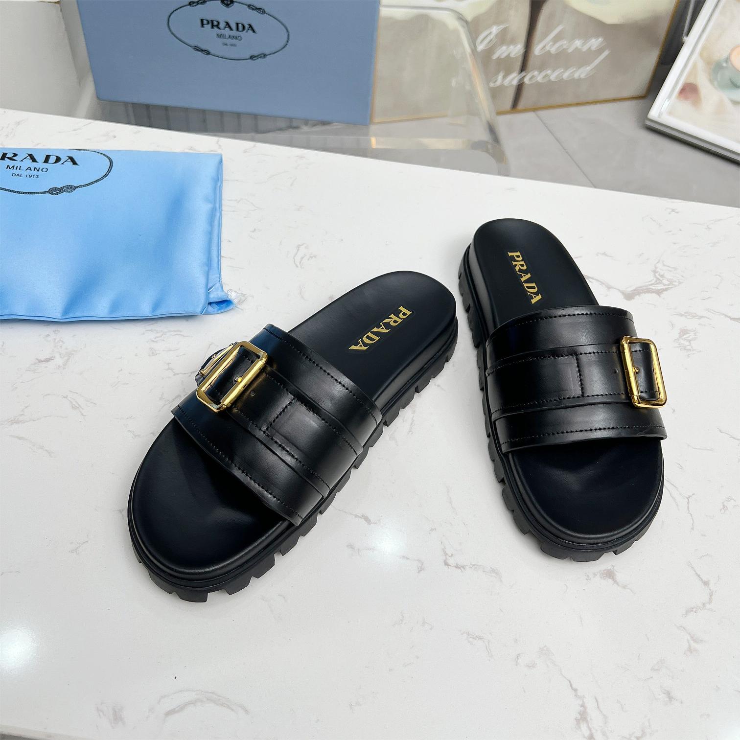 Prada-Full range of beach shoes