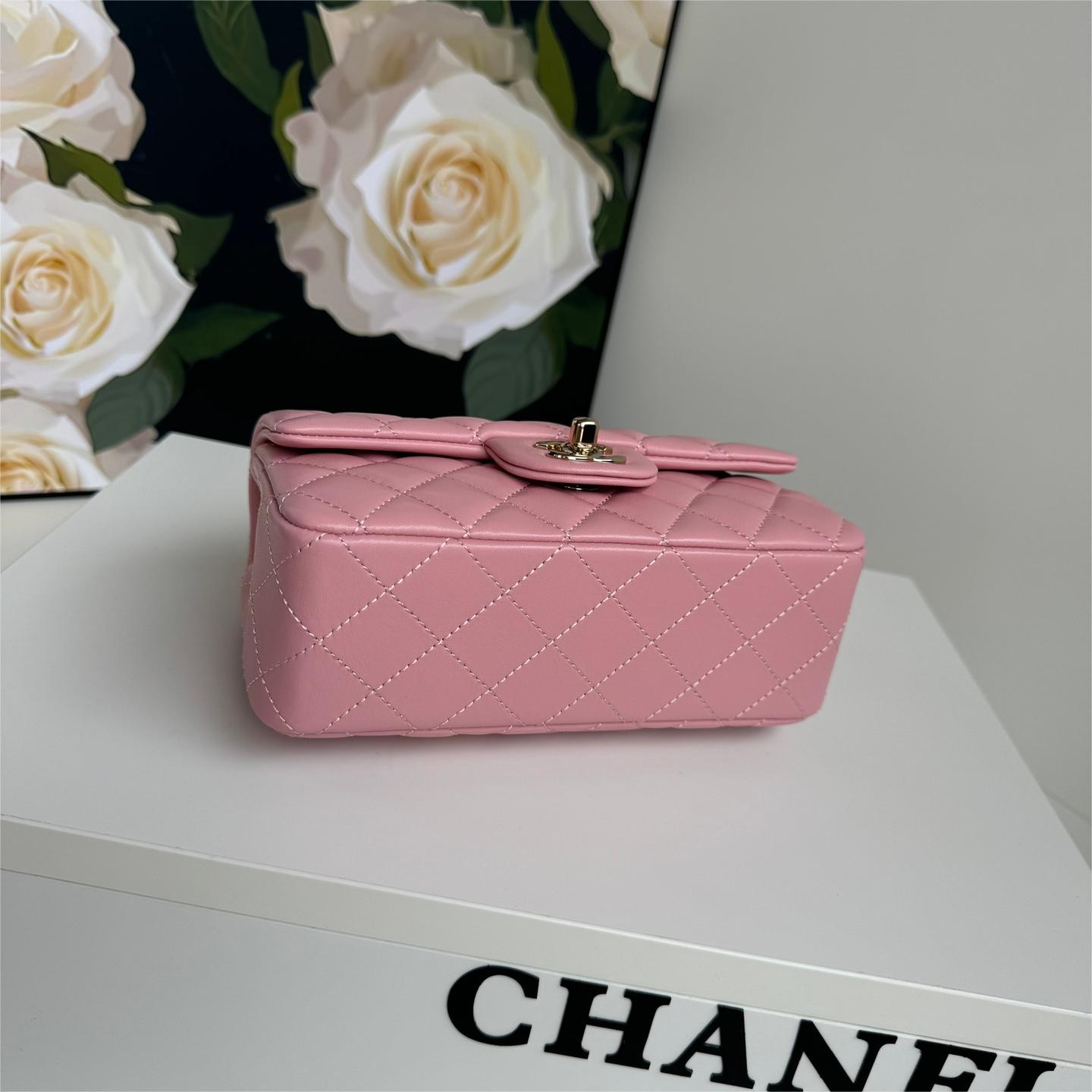 Chanel-21k Latest Mini CF Handle Handbag