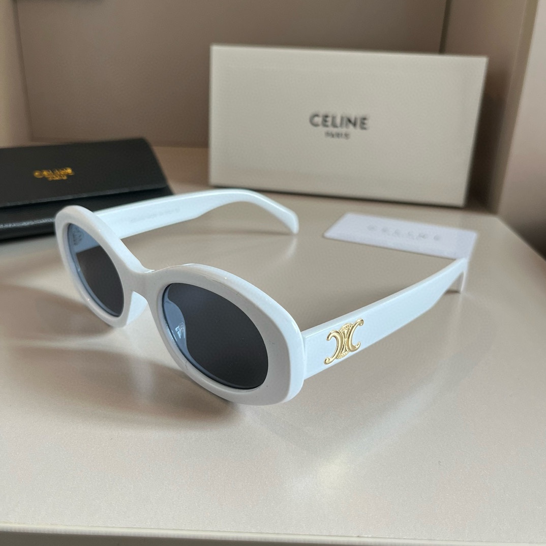 Celine-2024 New Small Round Frame Sunglasses