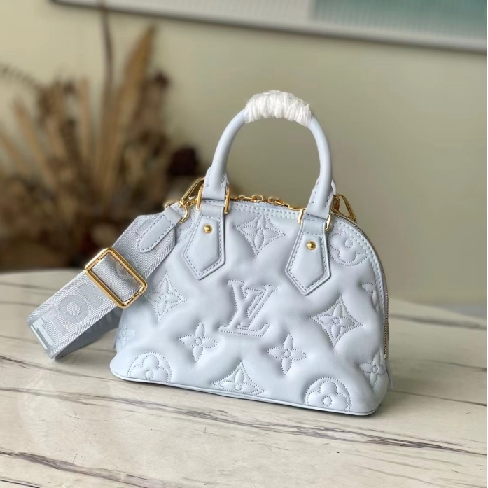 LV-Cowhide Shoulder Cross Shoulder Handheld Shell Bag