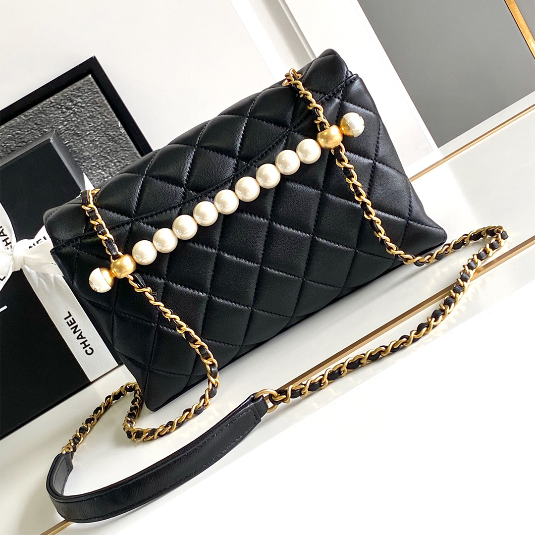 Chanel-Pearl Embellished Bag