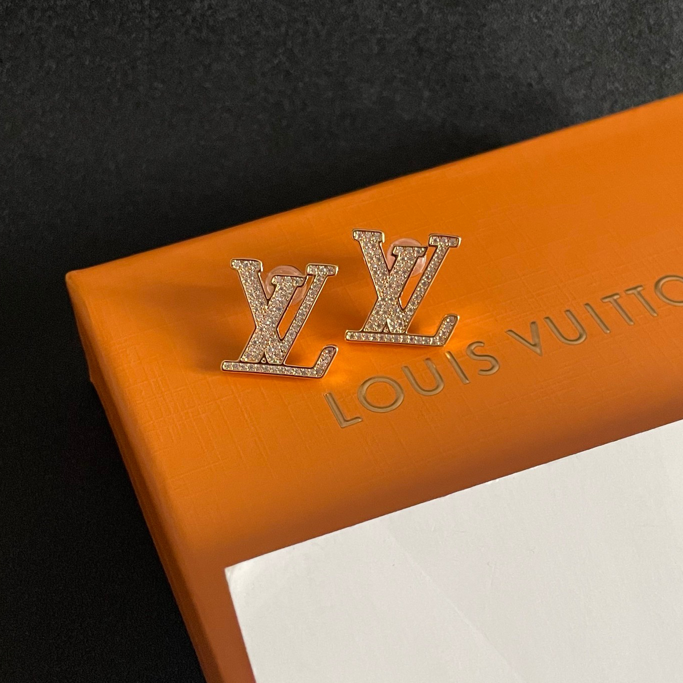 LV - Full Diamond Earstuds