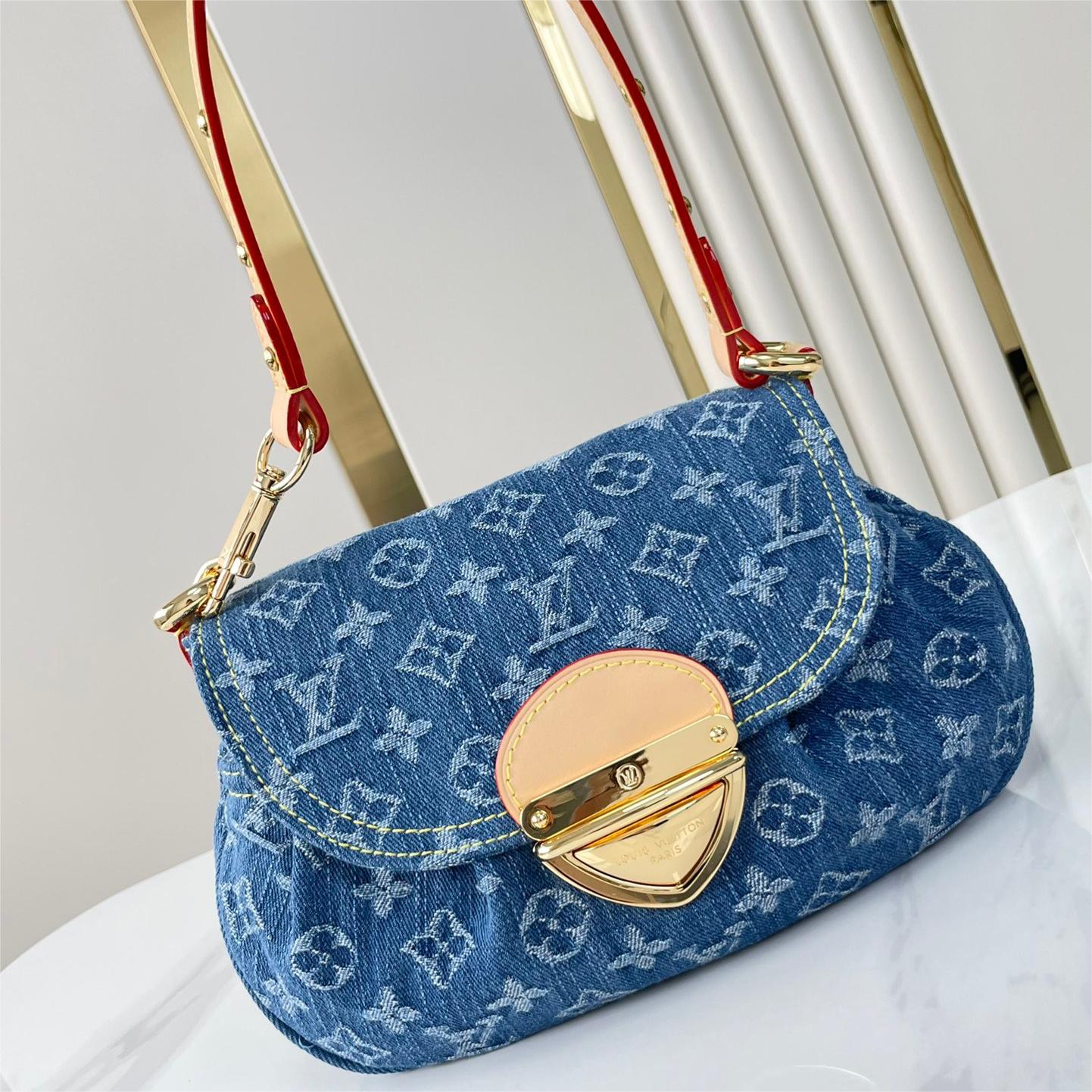 LV-Sunset Monogram denim