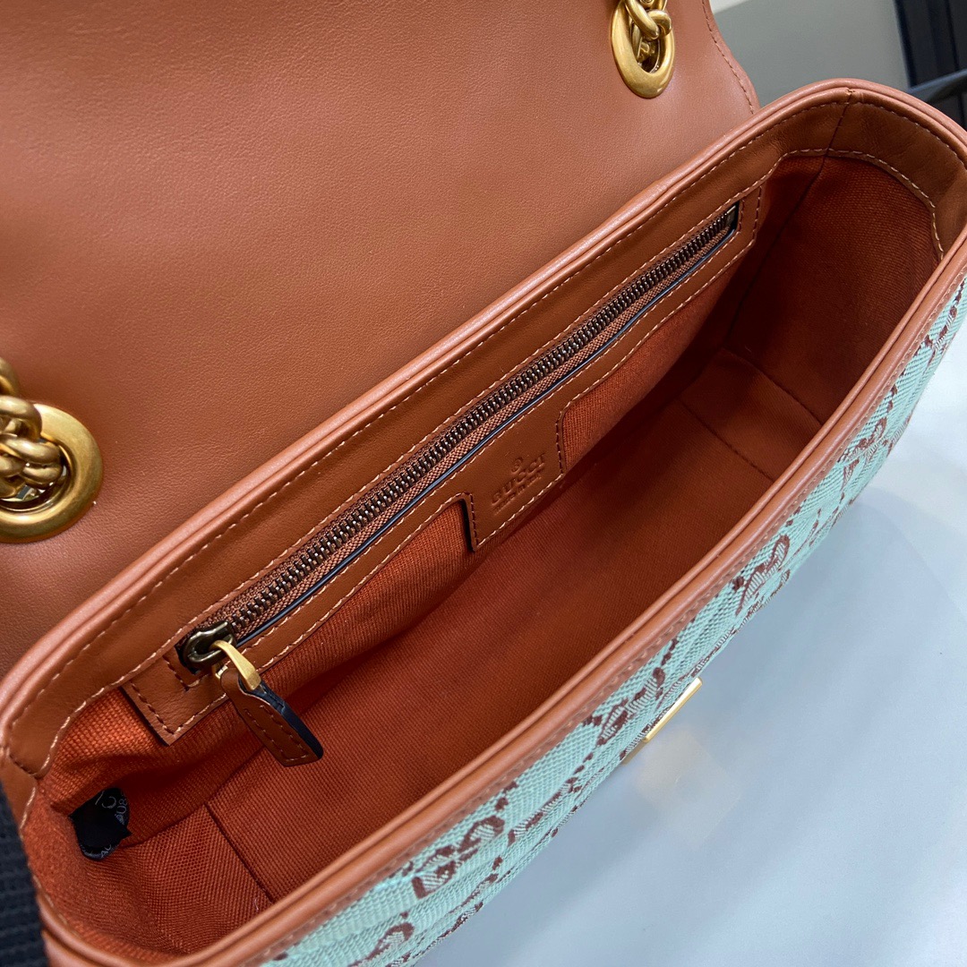 GUCCI-Marmont Series Cowboy Small Shoulder Backpack