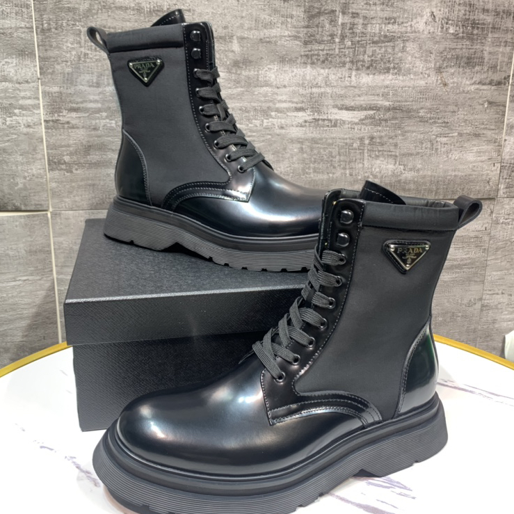 PRADA - Black Short Boots