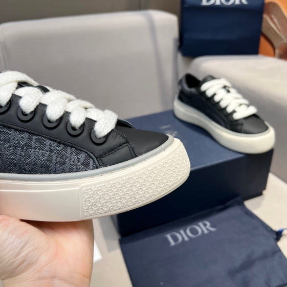 Dior x Denim Teas-Couple's Casual Flat Bottomed Shoes