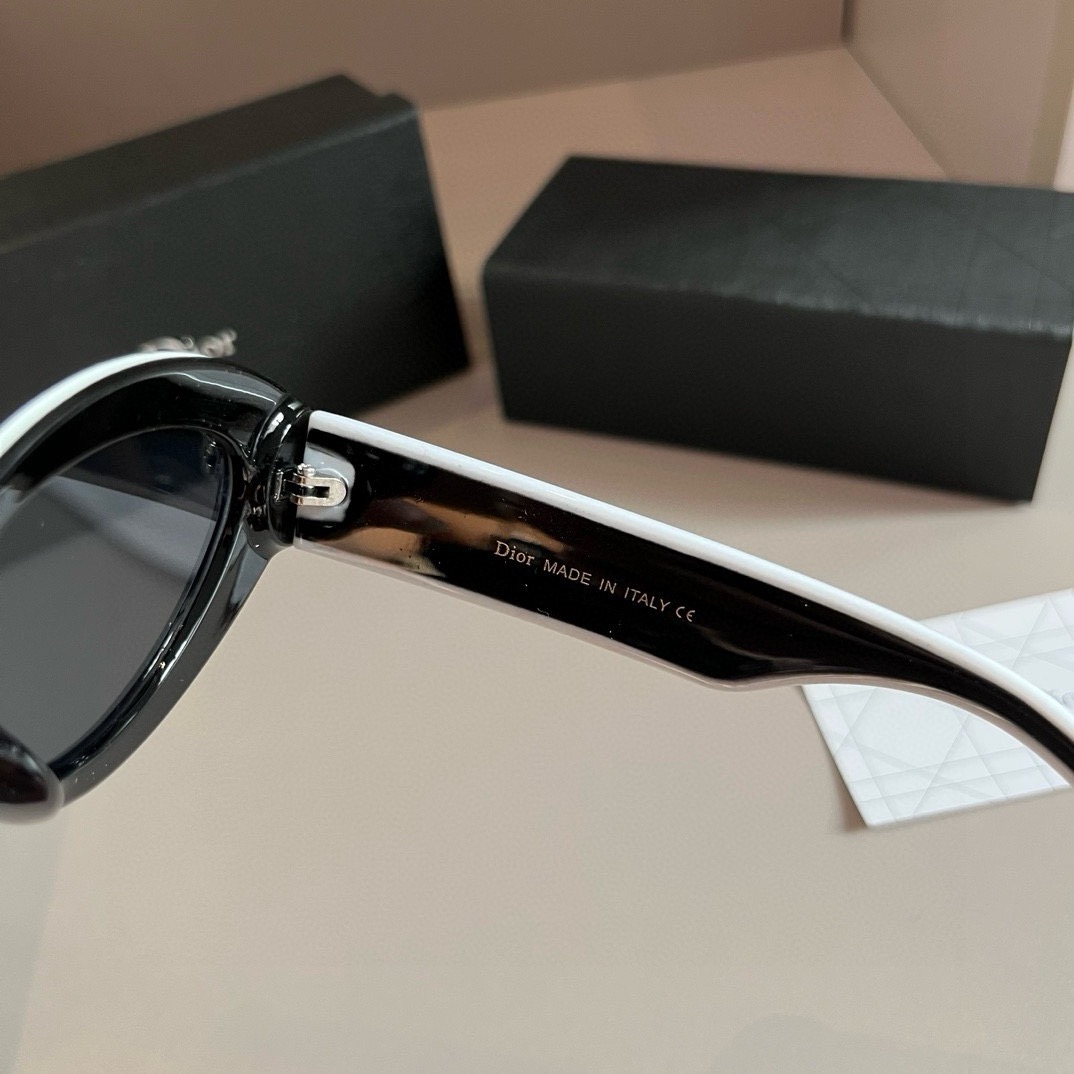 Dior-Cat Eye Sunshade Glasses Sunglasses