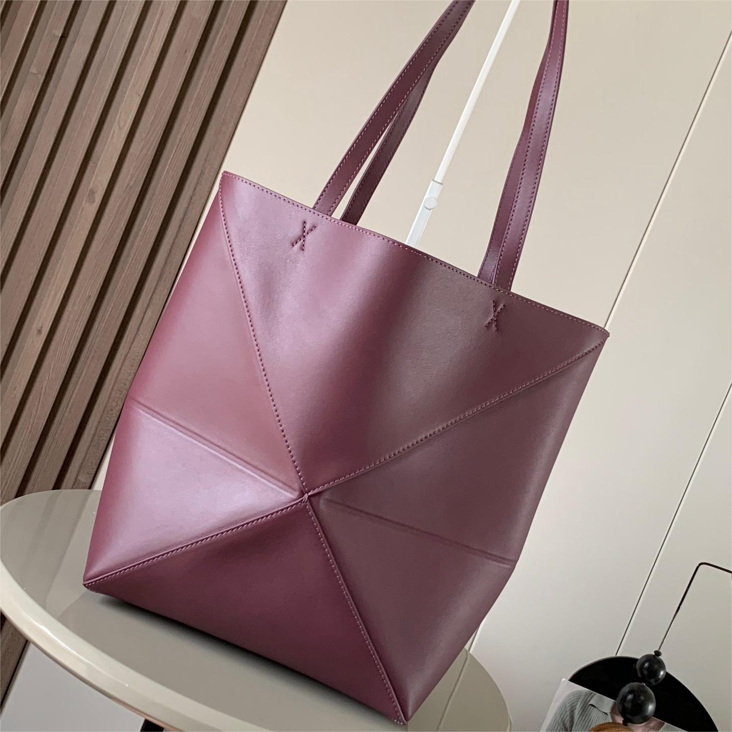 LOEWE-puzzle fold tote