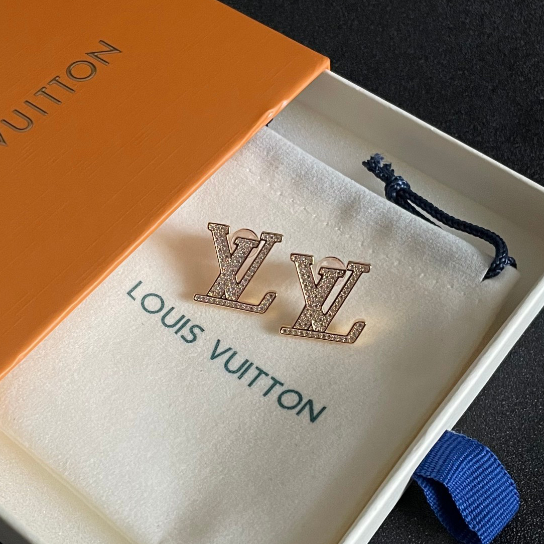 LV - Full Diamond Earstuds