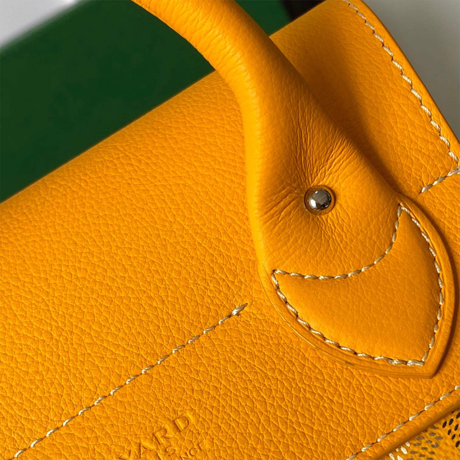 Goyard-Alpine Mini Backpack Yellow