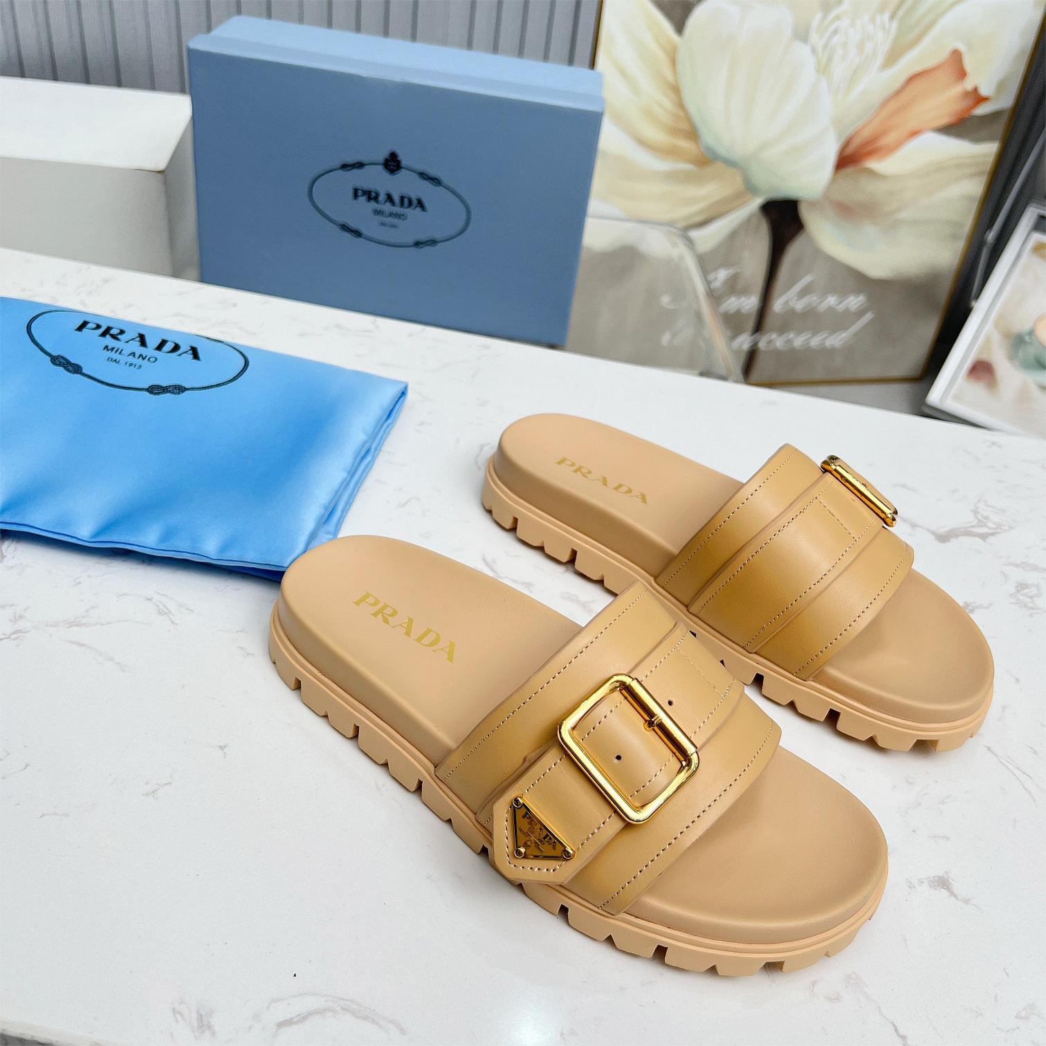 Prada-Full range of beach shoes