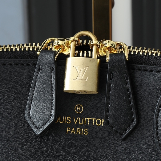 LV-One Shoulder Cowhide Tote Bag