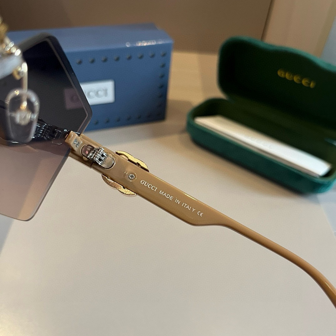 Gucci-new fashionable and versatile minimalist sunglasses