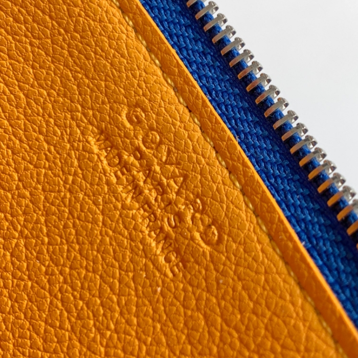 Goyard-Zipper clip wallet