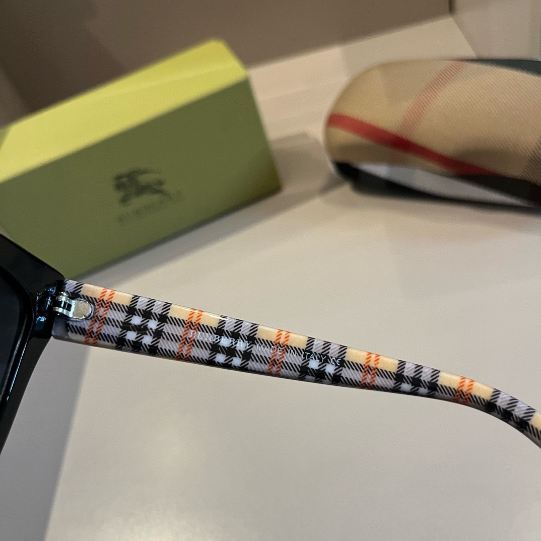 Burberry-2024 New Small Round Frame Sunglasses