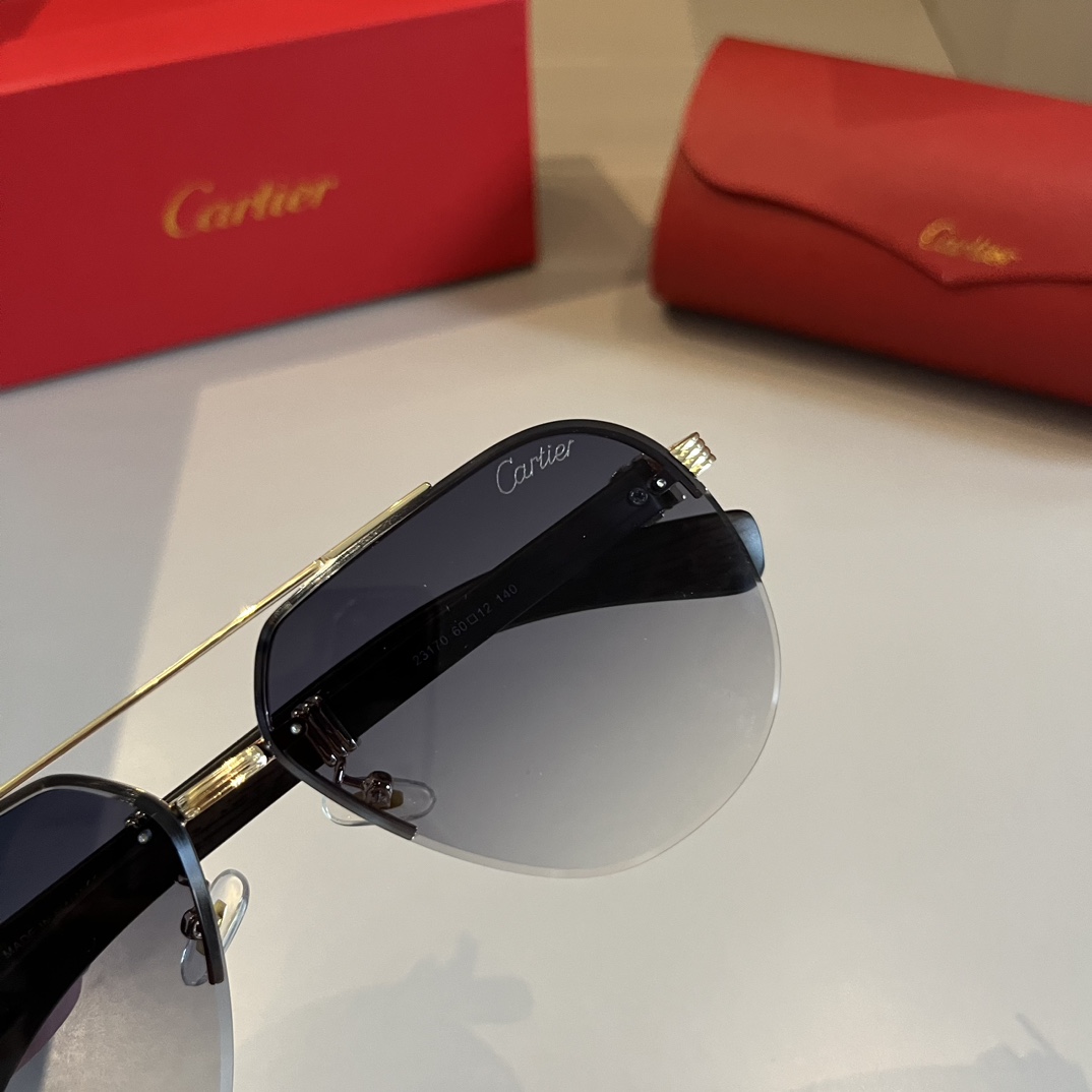Cartier-men's official website new minimalist sunglasses