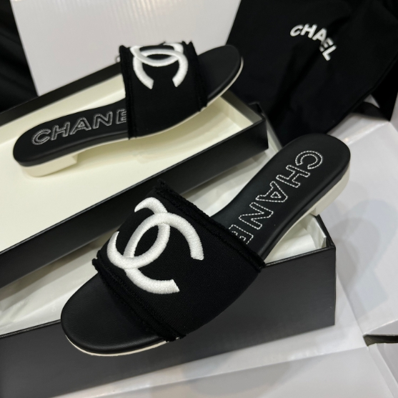 Chanel-Flat Bottomed Slippers