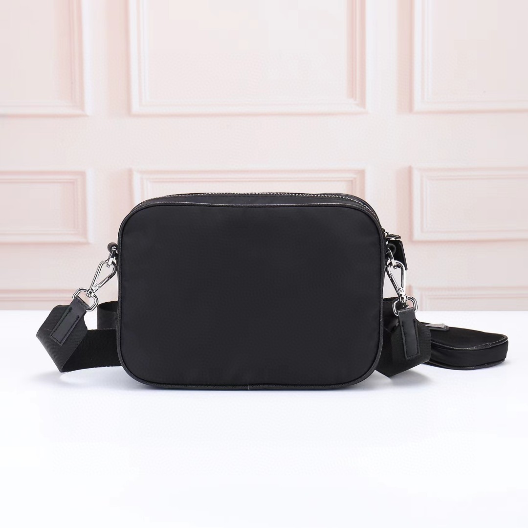 Prada-Waterproof fabric mailman bag