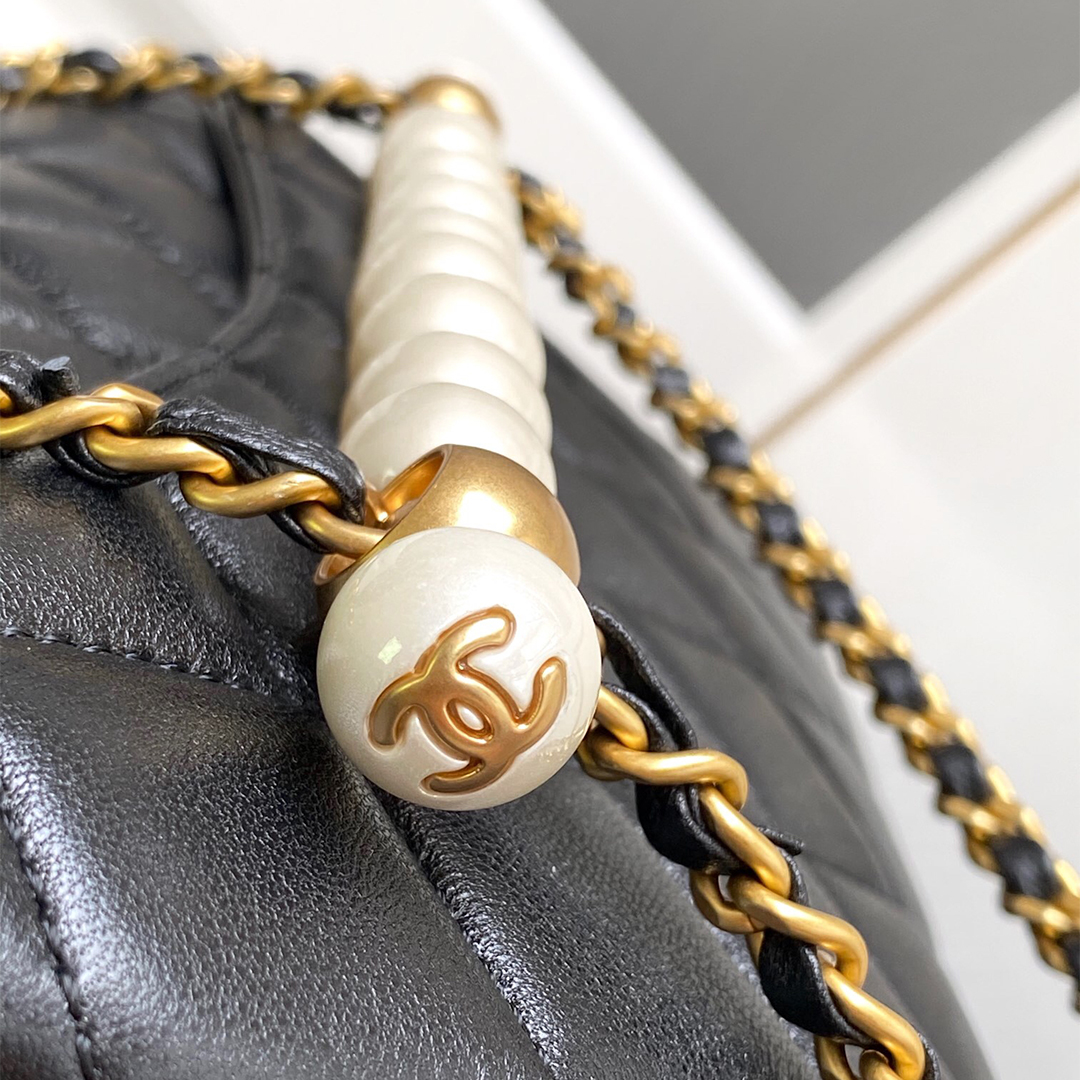 Chanel-Pearl Embellished Bag