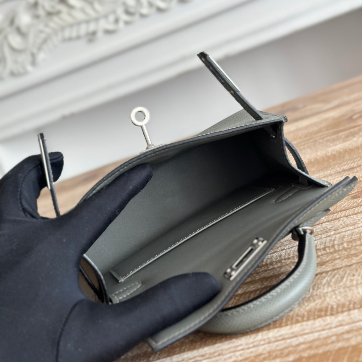 Hermès - Kelly Mini Leather Handbag Shoulder Crossbody Bag