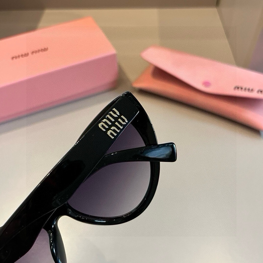 MiuMiu-2024 New Small Round Frame Sunglasses