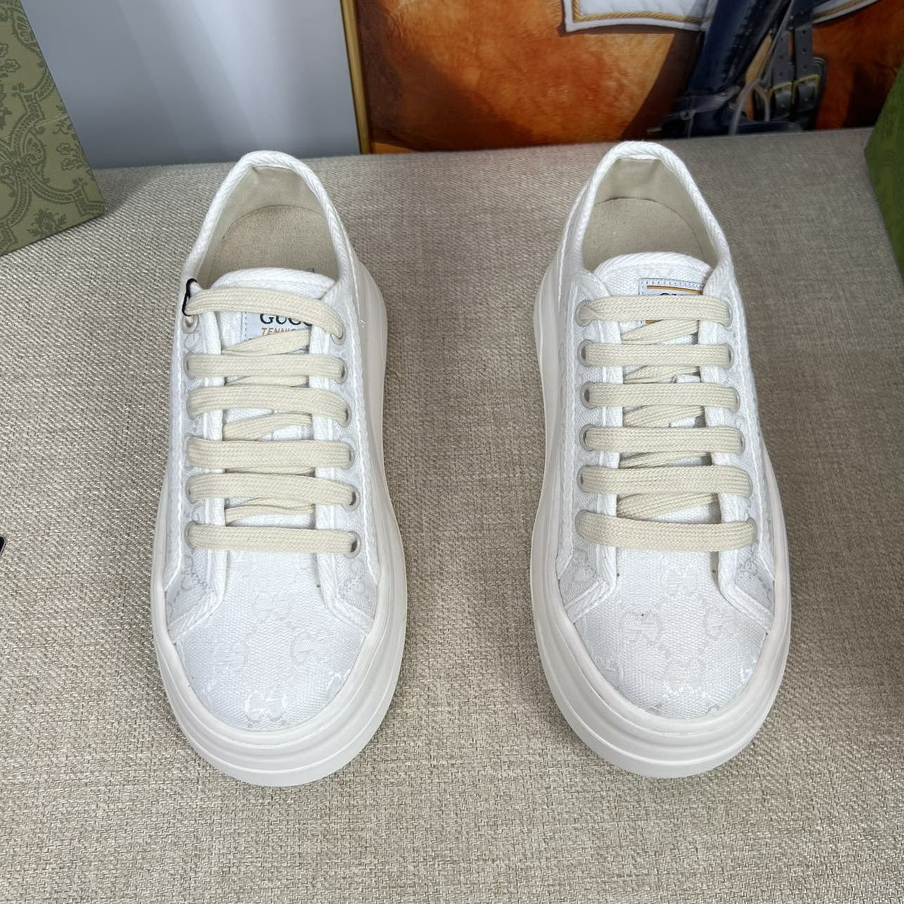 Gucci - Canvas Low cut Casual Shoes