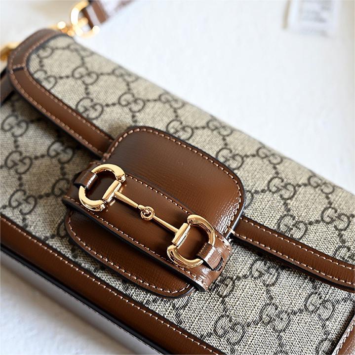 GUCCI-Horsebit 1955 Serie mini armpit bag