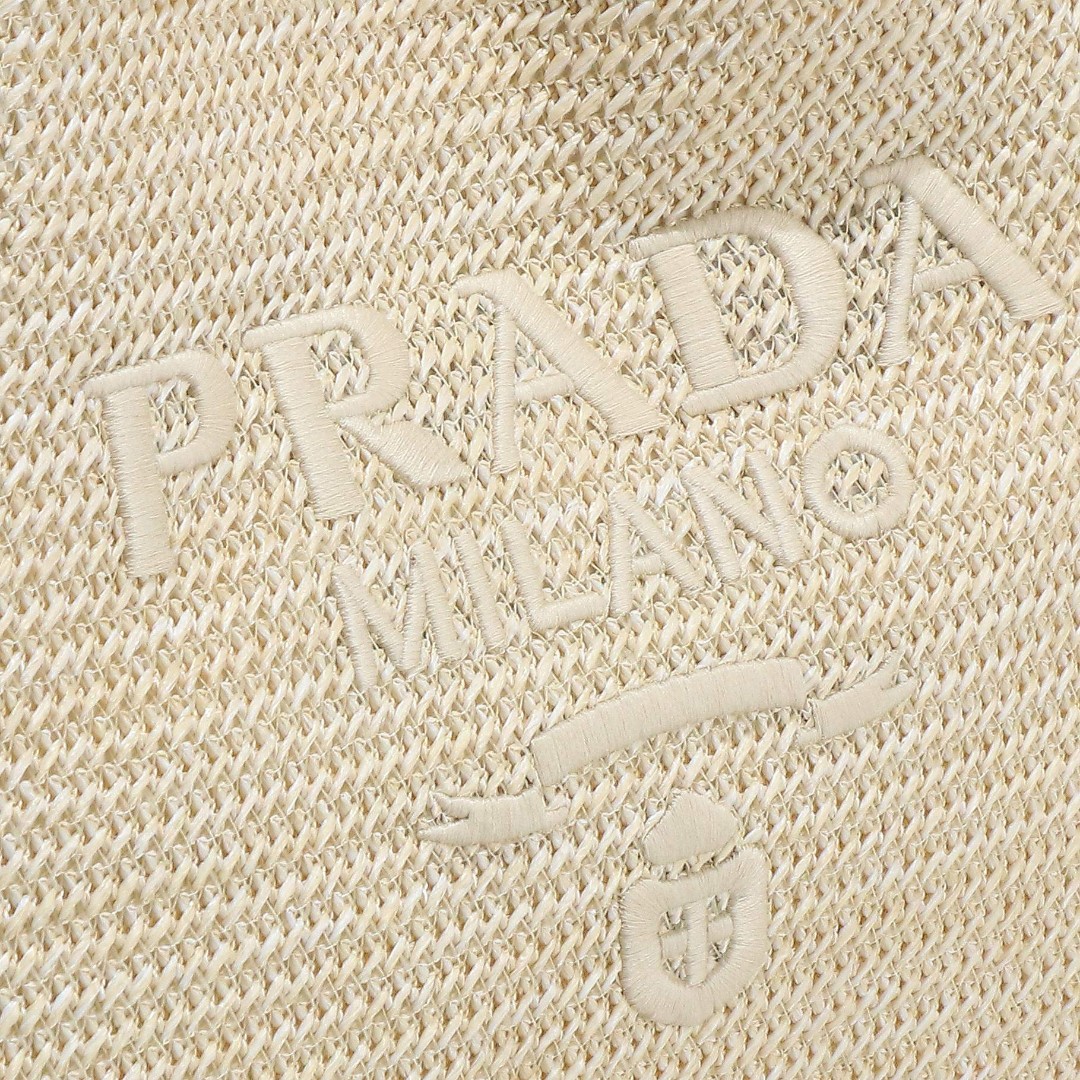 Prada-Imported Lafite Grass Design Handmade Woven Bag