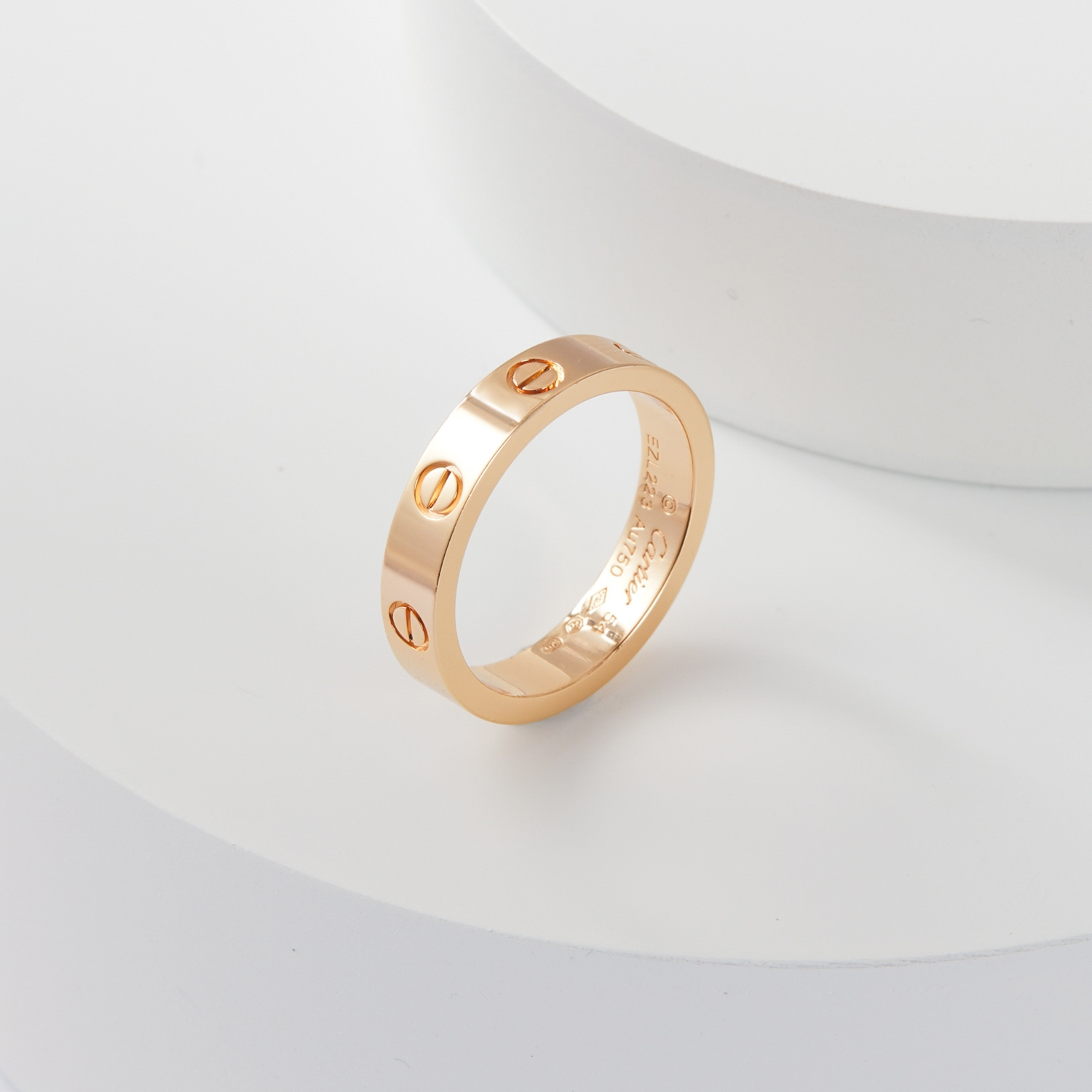 Cartier - Single Diamond Narrow Edition Screw Ring