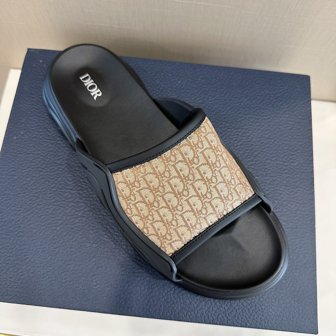 Dior-H-town series oblique thick sole