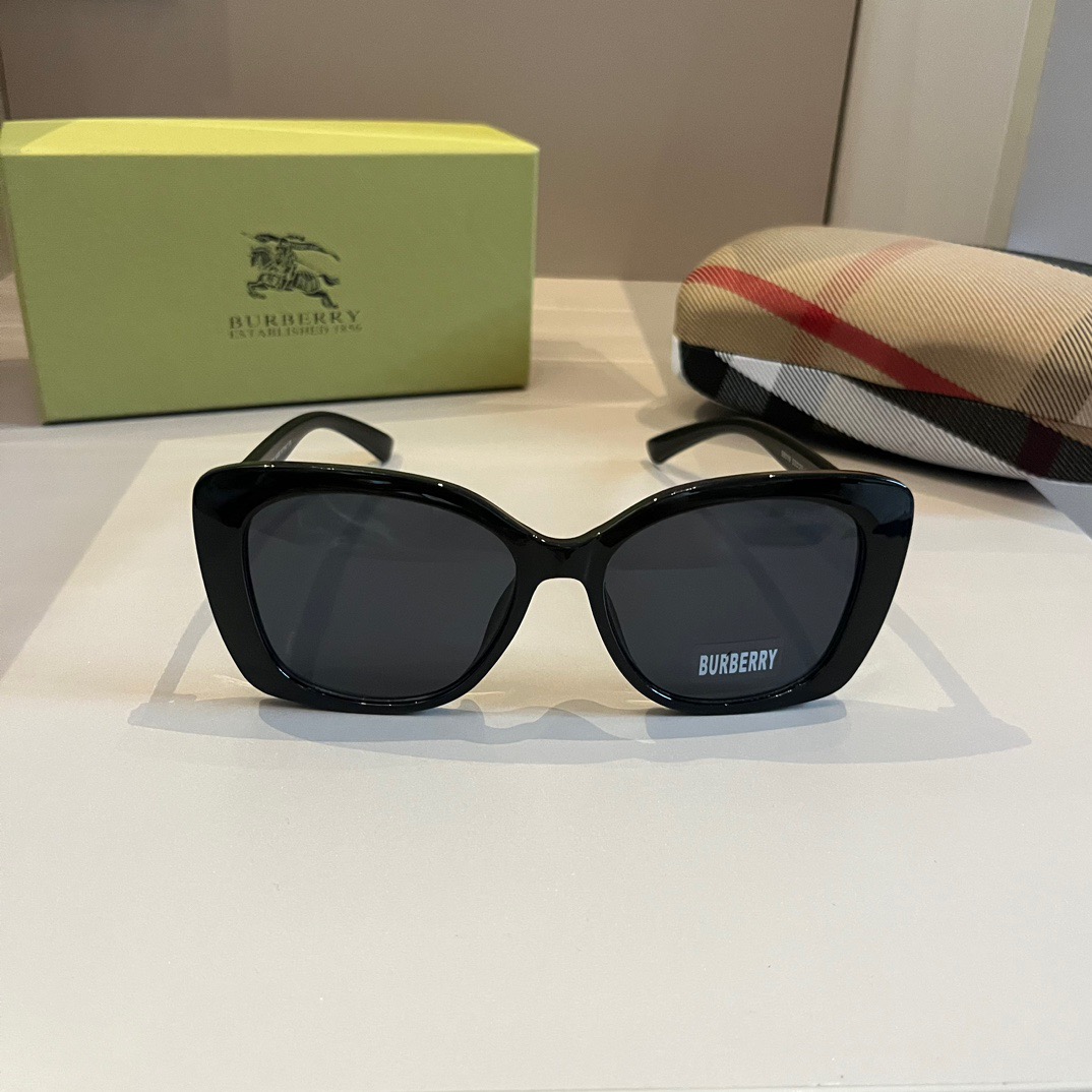 Burberry-2024 new round frame sunglasses