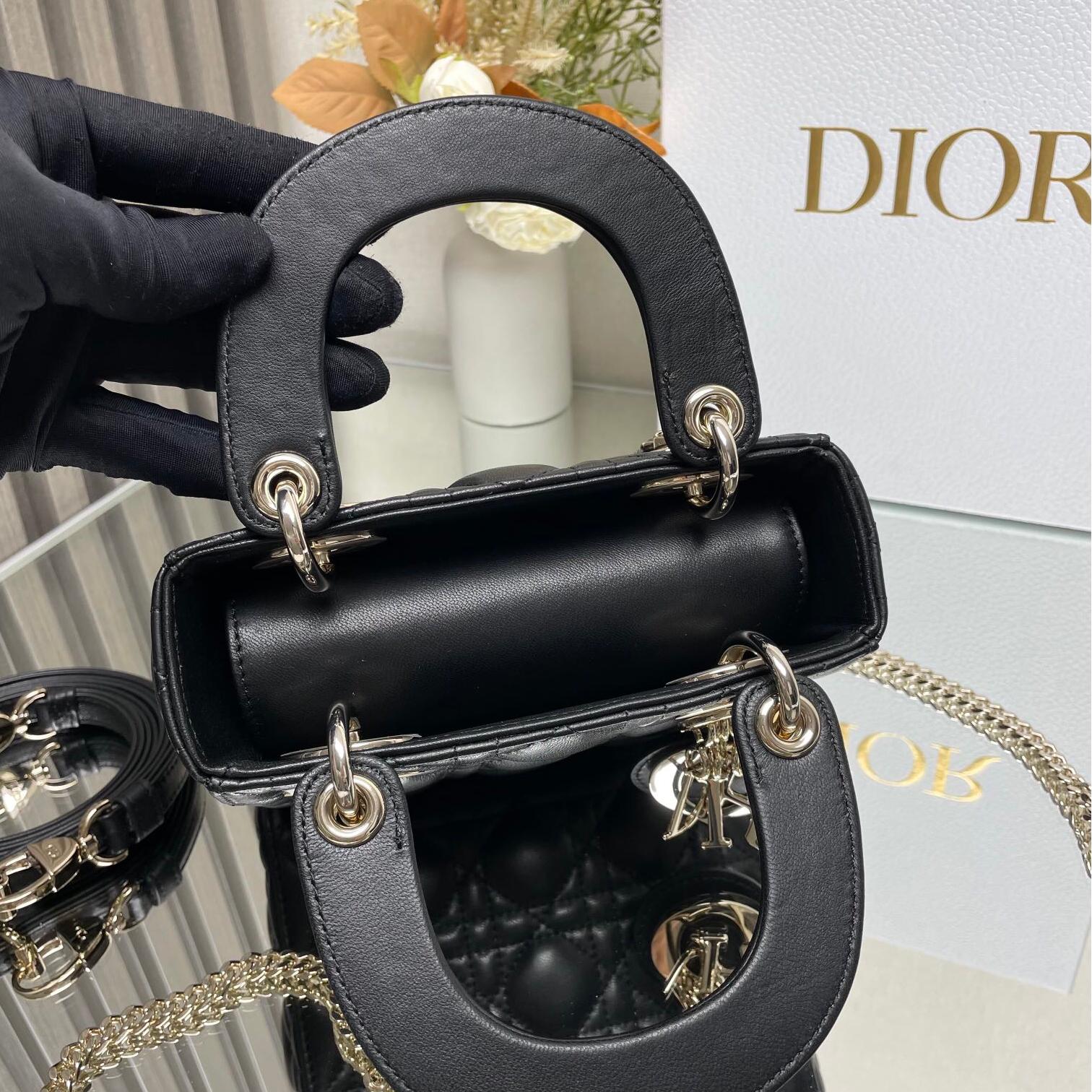 Dior-Classic Lady three compartment handbag