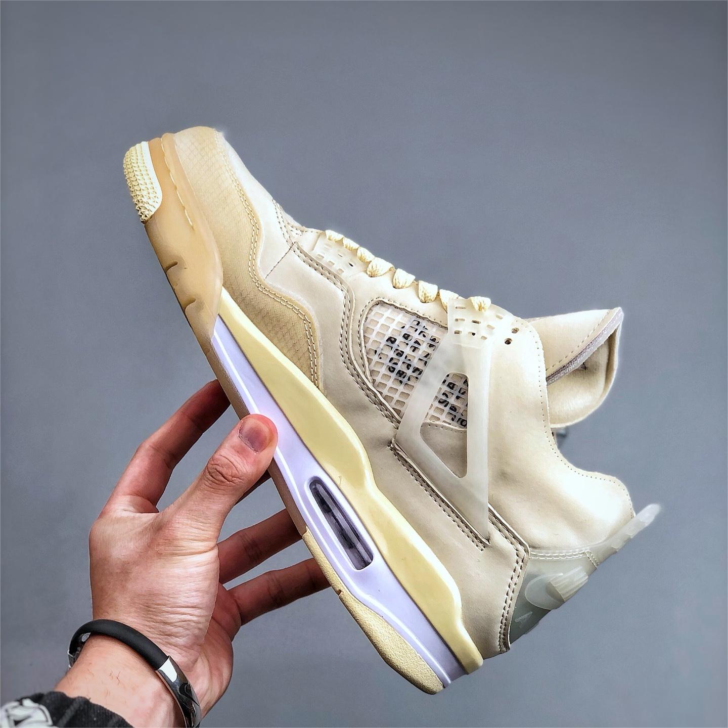 Nike-air jordan 4 x off white