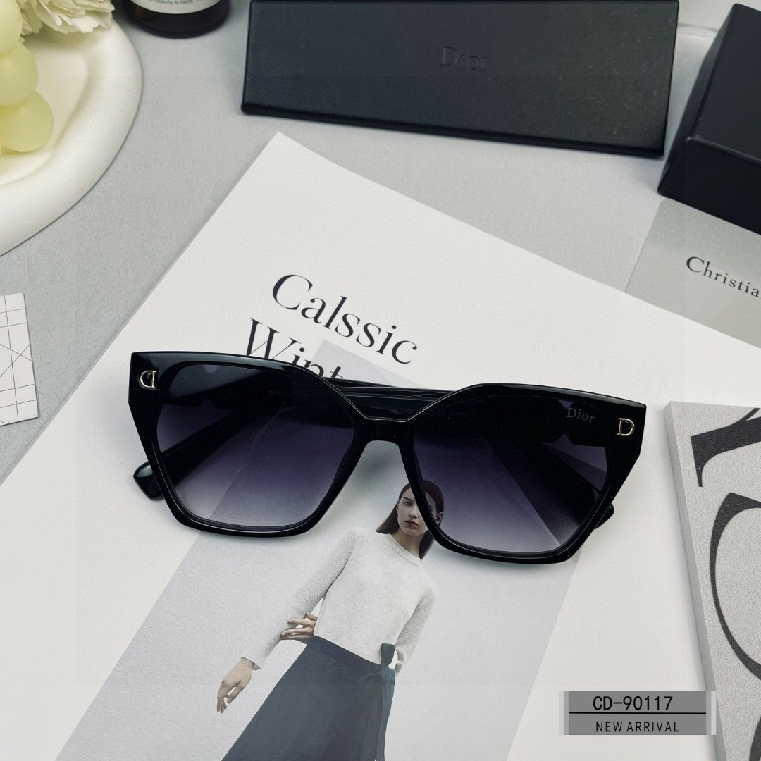 Dior-Small round frame versatile Sunglasses