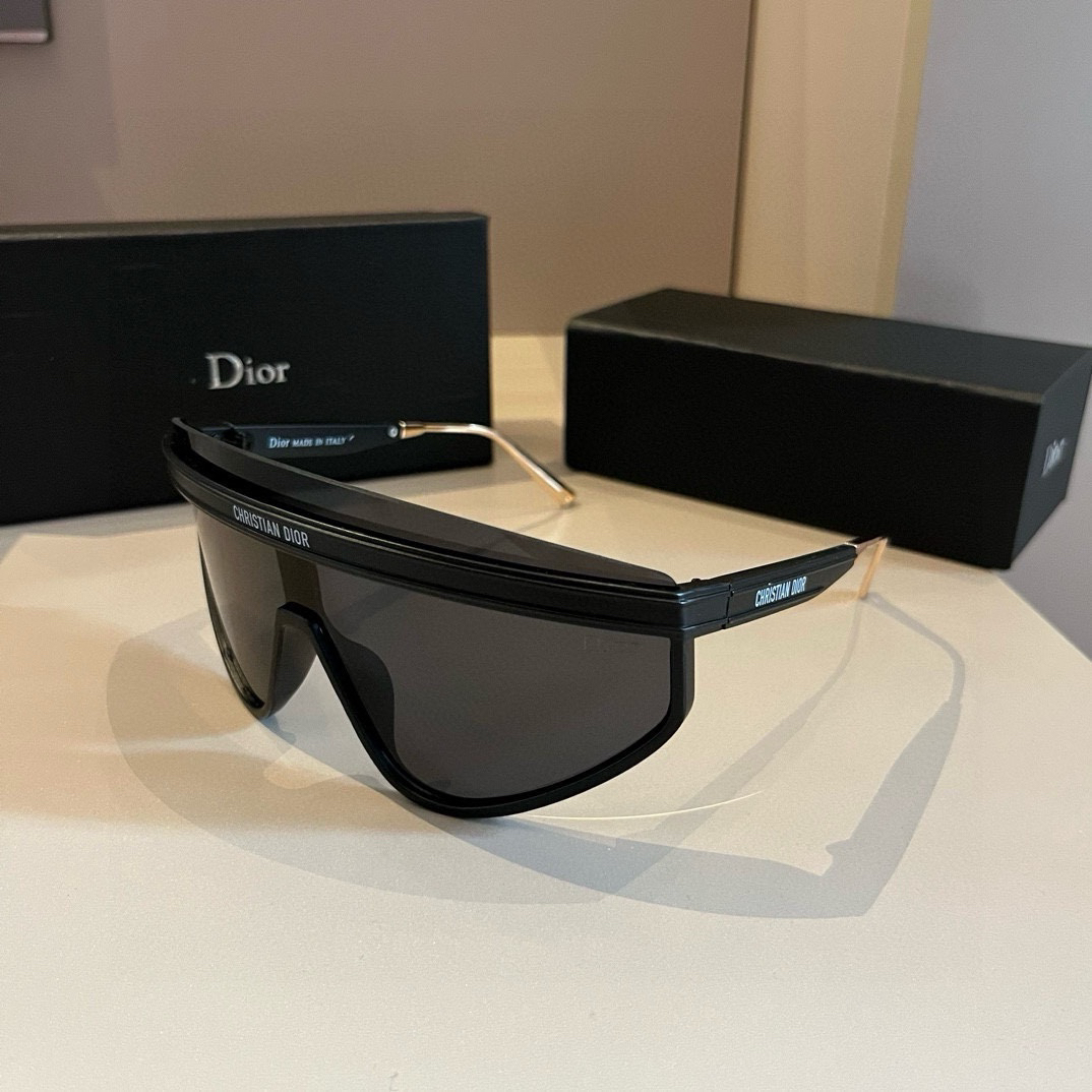 Dior-irregular eye mask Sunglasses