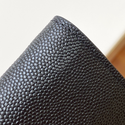 YSL-Caviar and Calf Leather Wallet